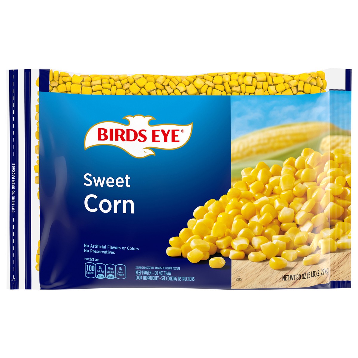 slide 1 of 5, Birds Eye Sweet Corn 80 oz, 80 oz