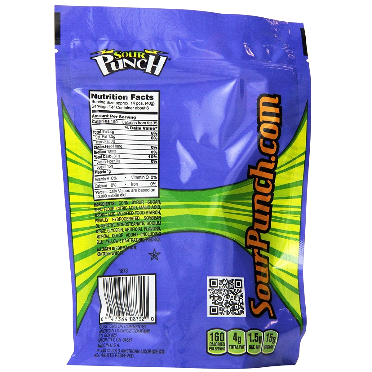 slide 27 of 64, Sour Punch Bites Assorted Flavors Candy 9 oz, 9 oz