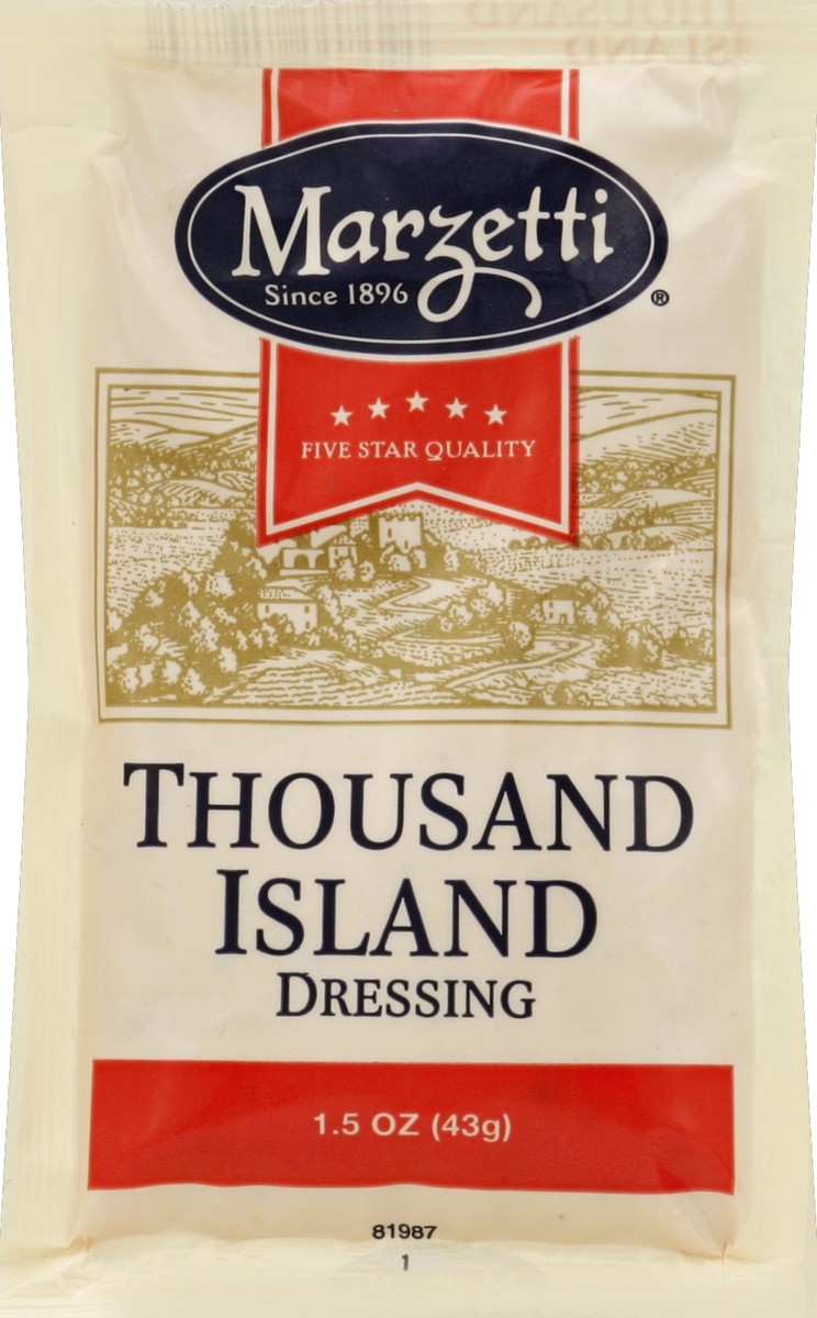 slide 3 of 5, Marzetti Dressing, Thousand Island, 1.5 oz