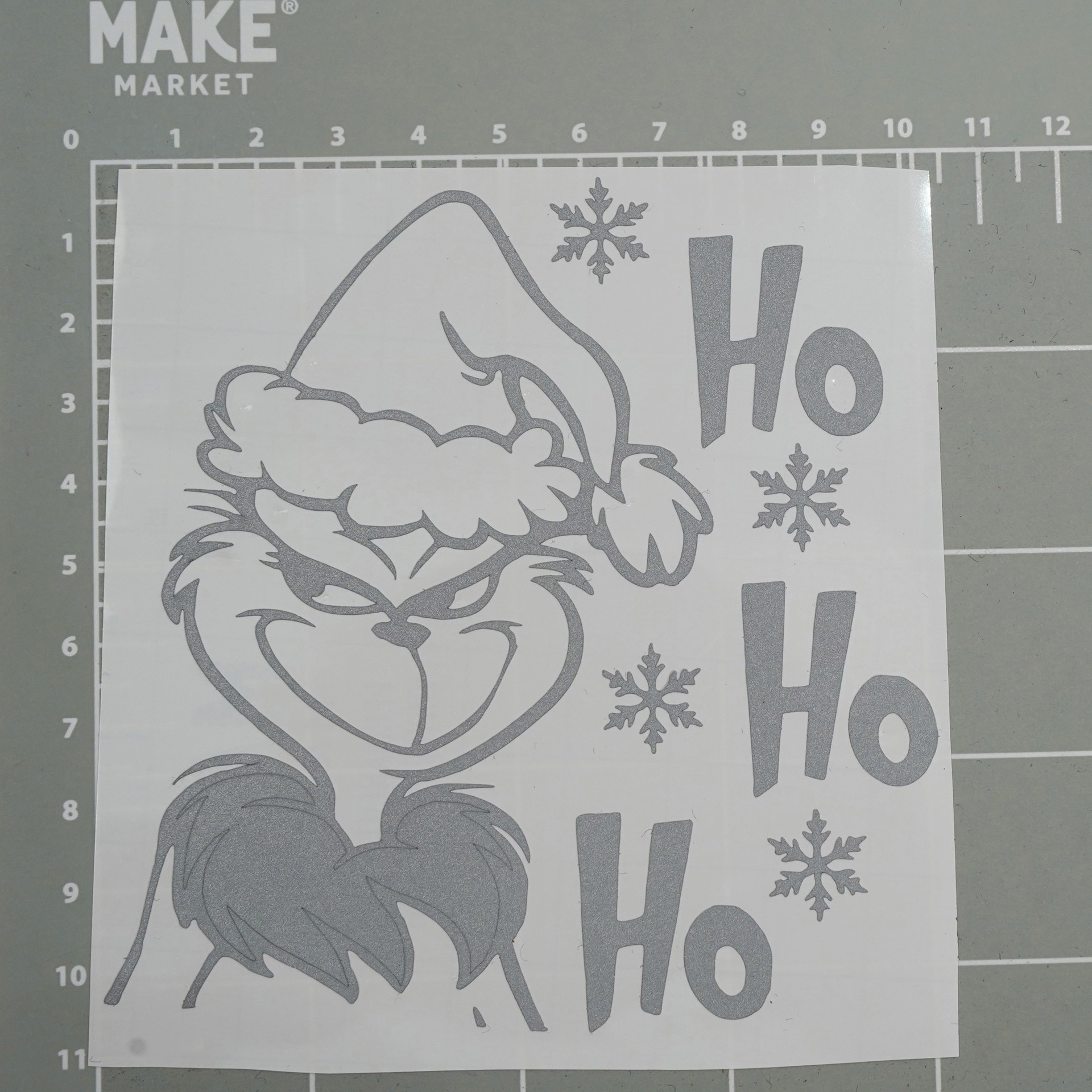 slide 2 of 5, Reflective Silver Permanent Vinyl By Make Market, 12 in x 48 in