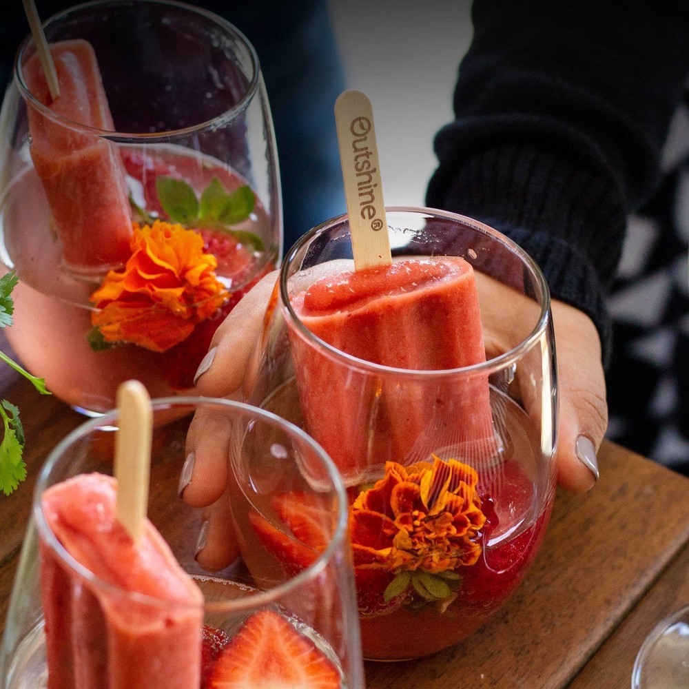 slide 3 of 6, Outshine Strawberry Frozen Yogurt Bars, 4 ct