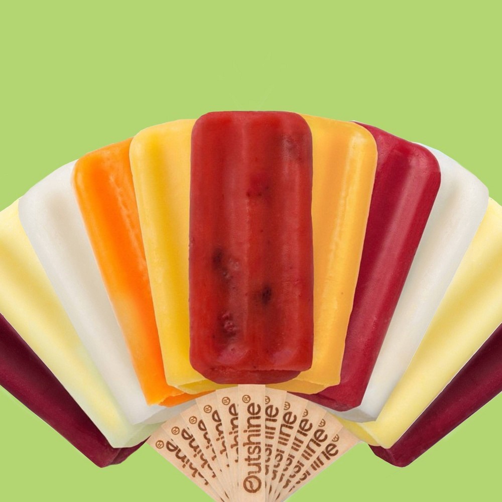 slide 4 of 6, Outshine Strawberry Frozen Yogurt Bars, 4 ct