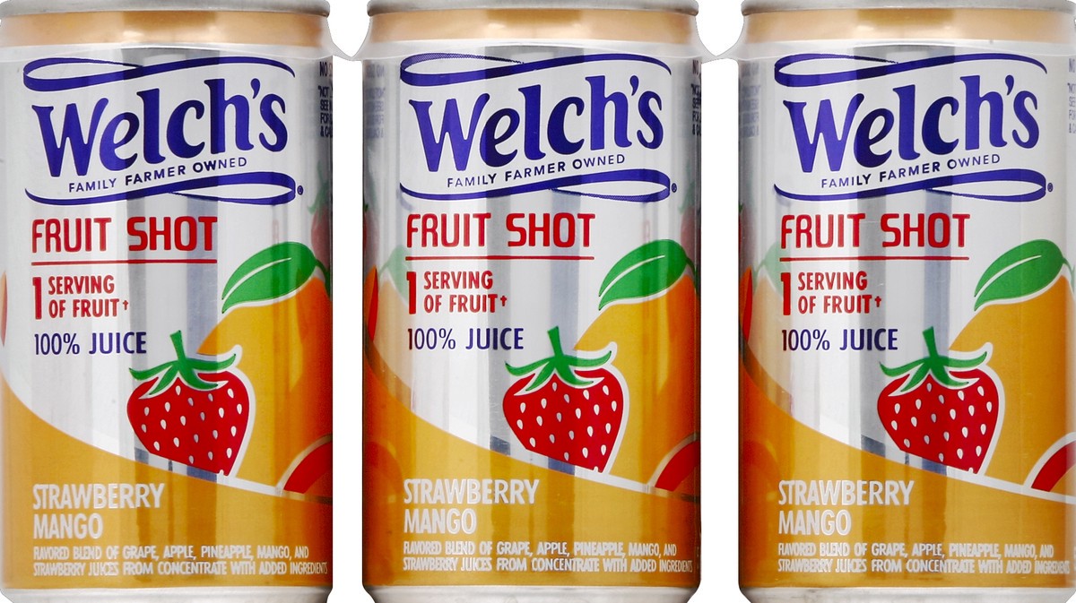 slide 1 of 4, Welch's Fruit Shot - 6 ct, 6 ct
