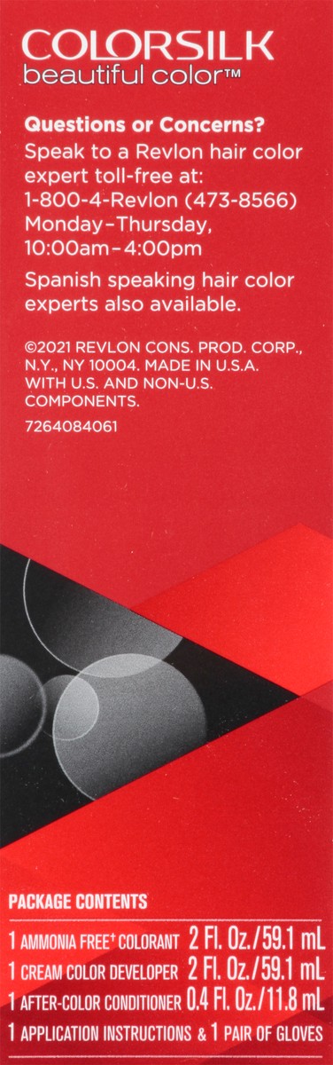slide 6 of 13, Revlon Colorsilk 61 Dark Blonde Vegan Keratin Permanent Hair Color 1 Each, 1 ct