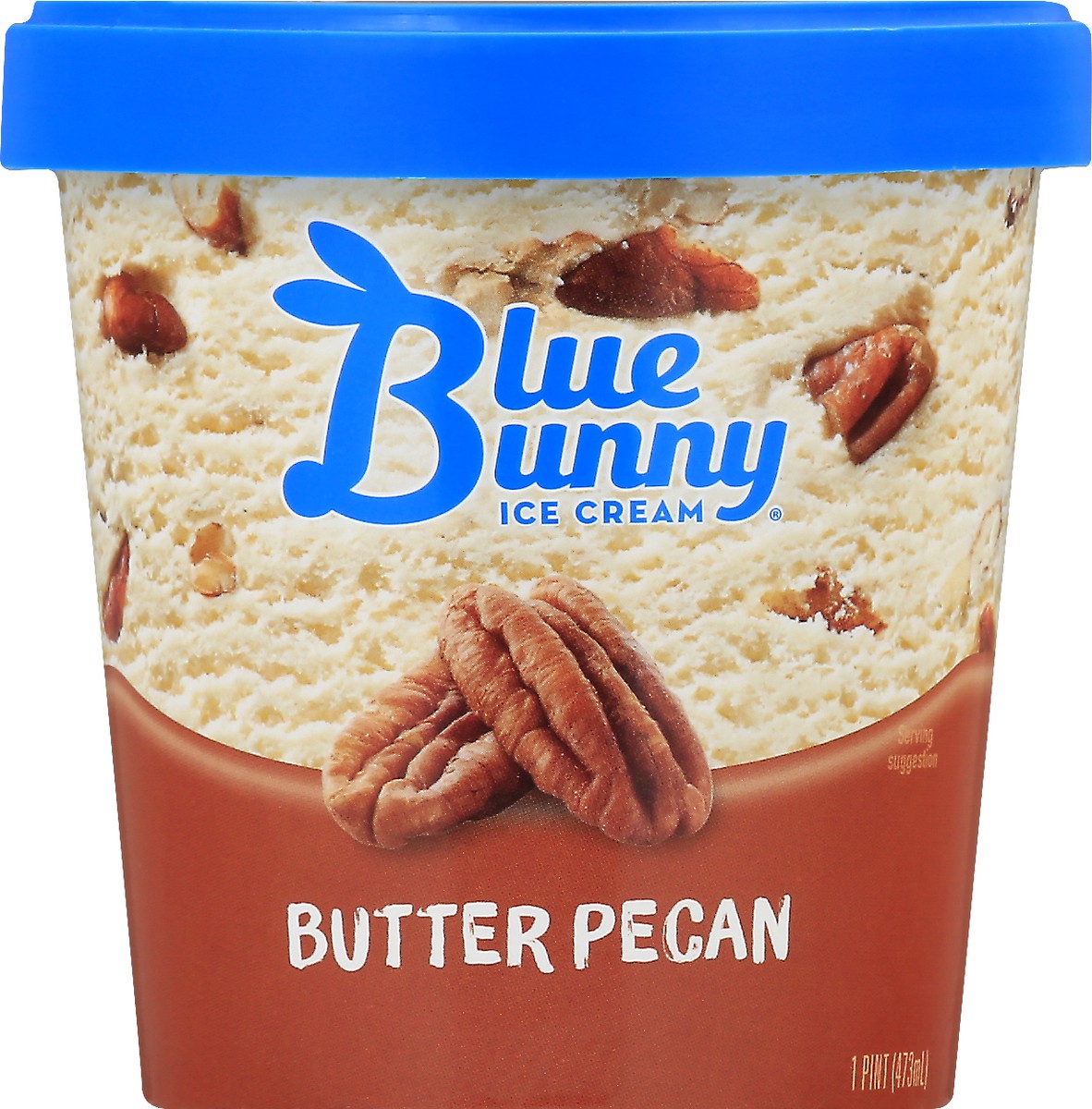 slide 2 of 13, Blue Bunny Butter Pecan Ice Cream 1.0 pt, 1 pint