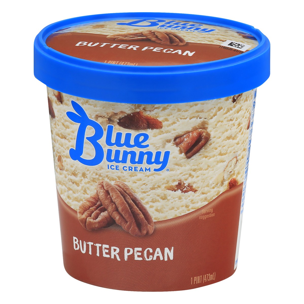 slide 9 of 13, Blue Bunny Butter Pecan Ice Cream 1.0 pt, 1 pint