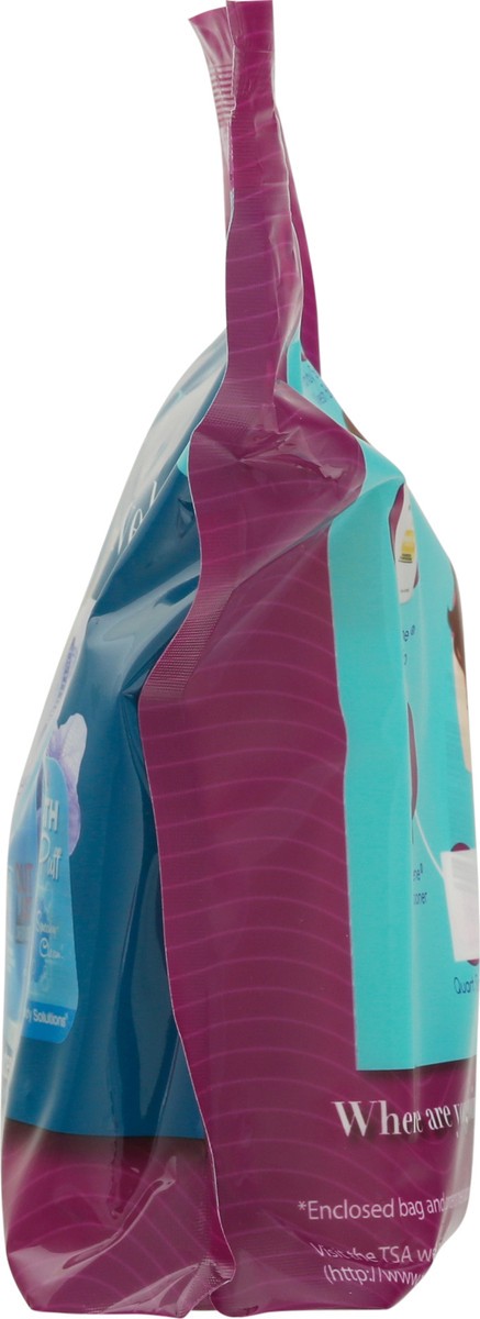 slide 9 of 11, Navajo Handy Solutions Women's Toiletry Travel Kit With Resealable Bag, 9 ct