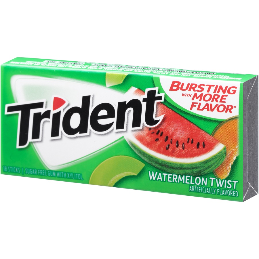 Trident Watermelon Twist Gum 18 ct | Shipt