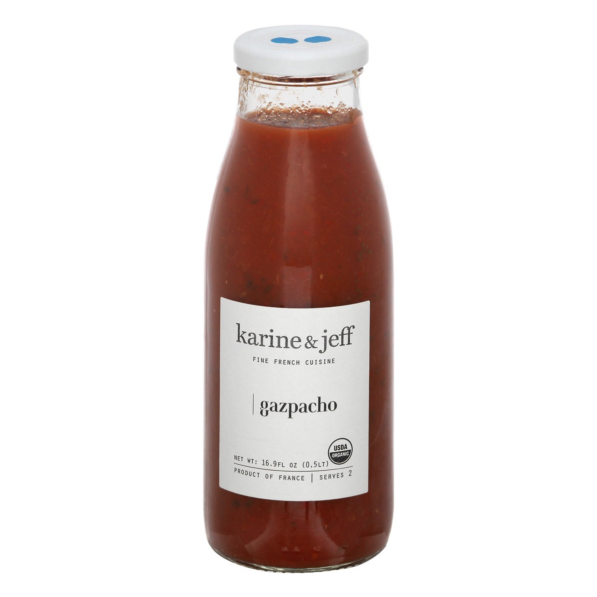 slide 1 of 10, Karine & Jeff Gazpacho 16.9 oz, 16.9 fl oz