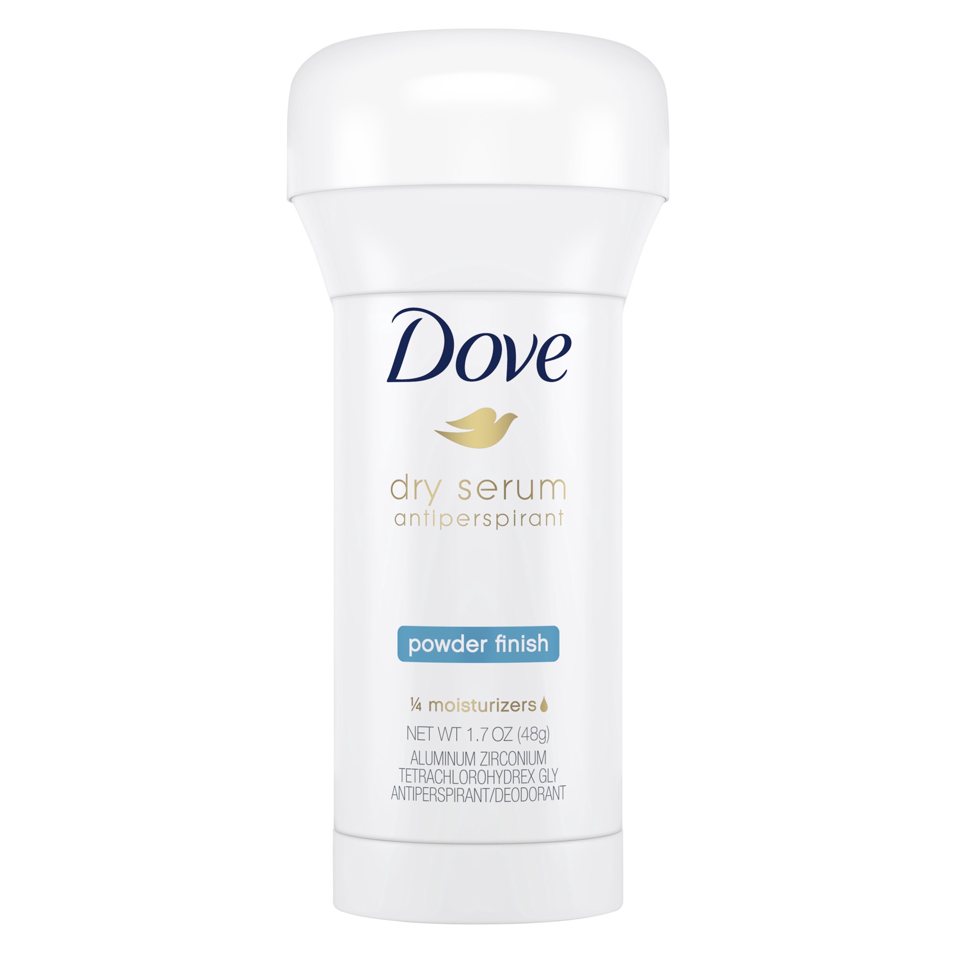 slide 1 of 5, Dove Dry Serum Antiperspirant Deodorant Powder Finish, 1.7 oz, 1.7 oz