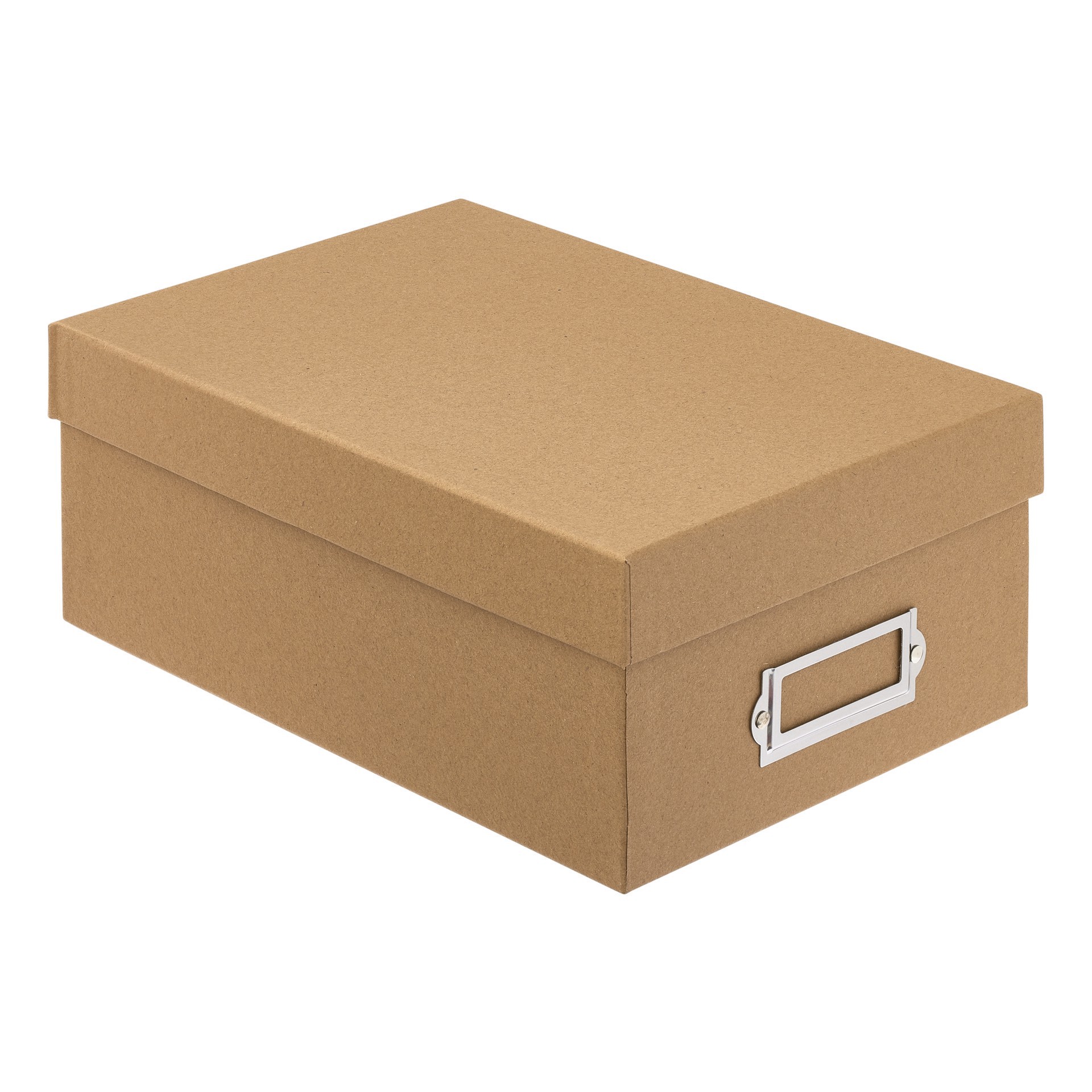 slide 2 of 6, Kraft Memory Box By Simply Tidy, 11.2 in x 4.5 in x 7.8 in