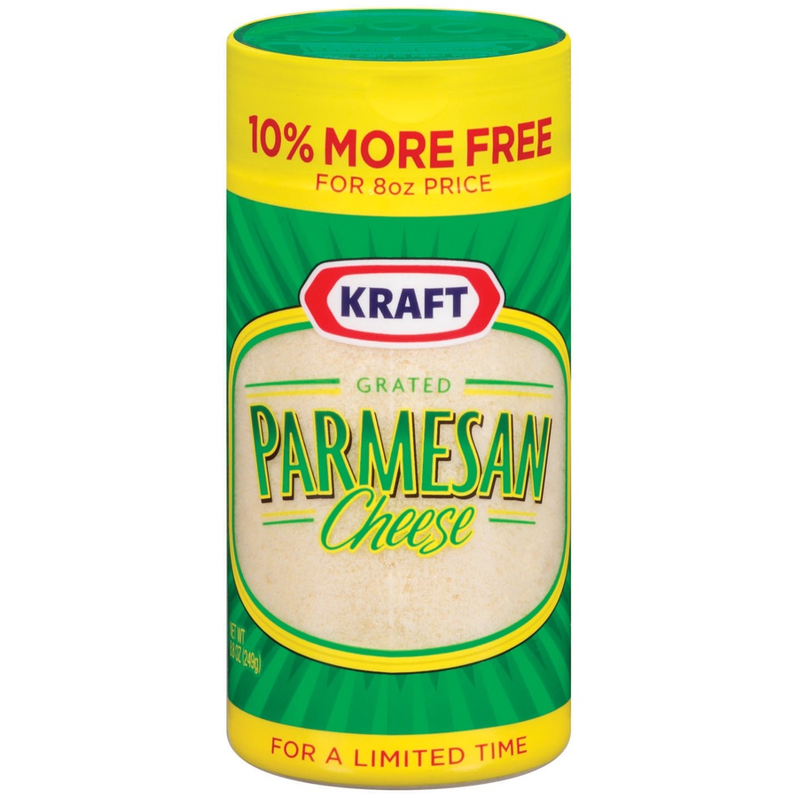 slide 1 of 1, Kraft Grated.Parmesan, 8 oz