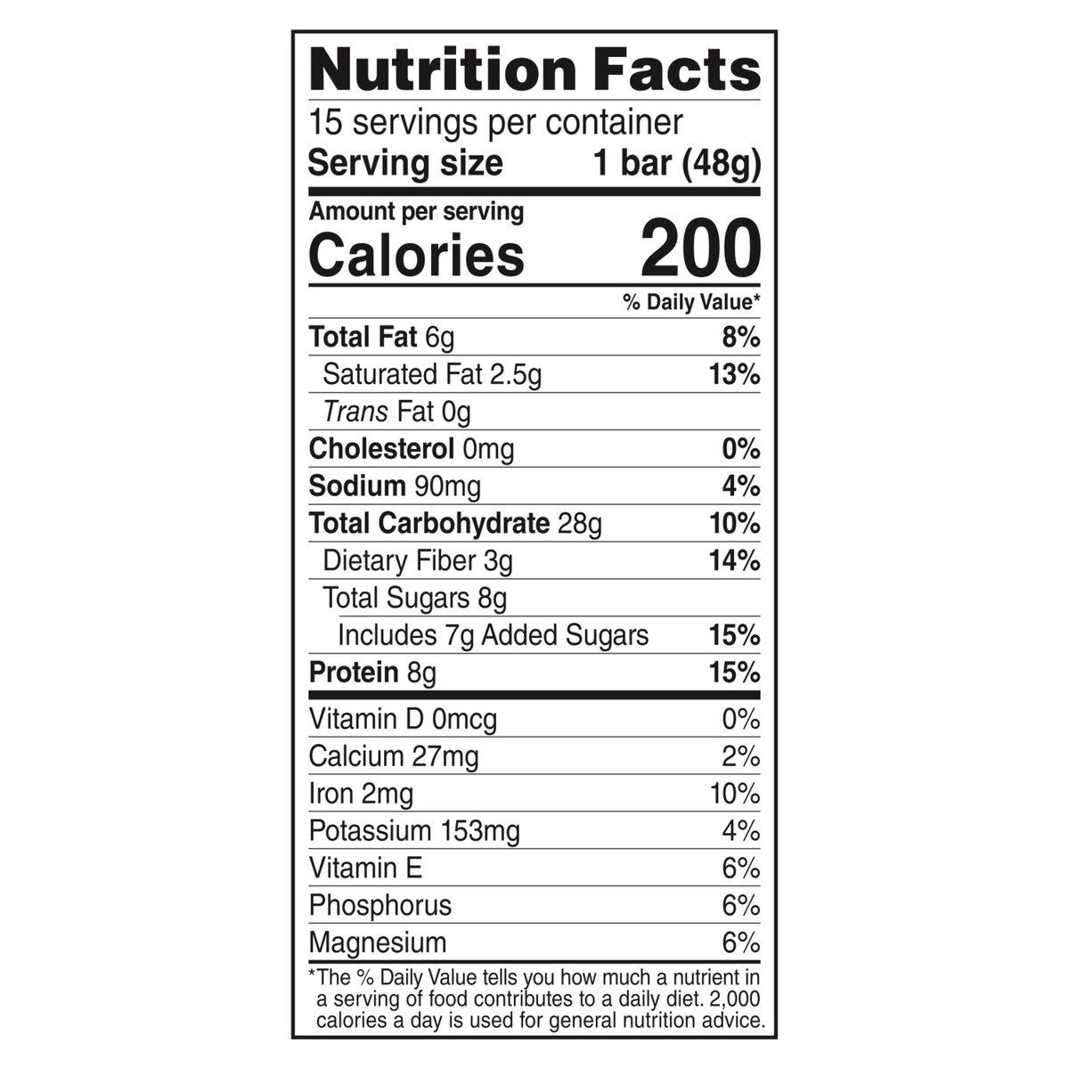 slide 7 of 12, LUNA Bar - Chocolate Peppermint Stick - Gluten-Free - Non-GMO - 7-9g Protein - Made with Organic Oats - Low Glycemic - Whole Nutrition Snack Bars - 1.69 oz. (15 Count), 25.35 oz