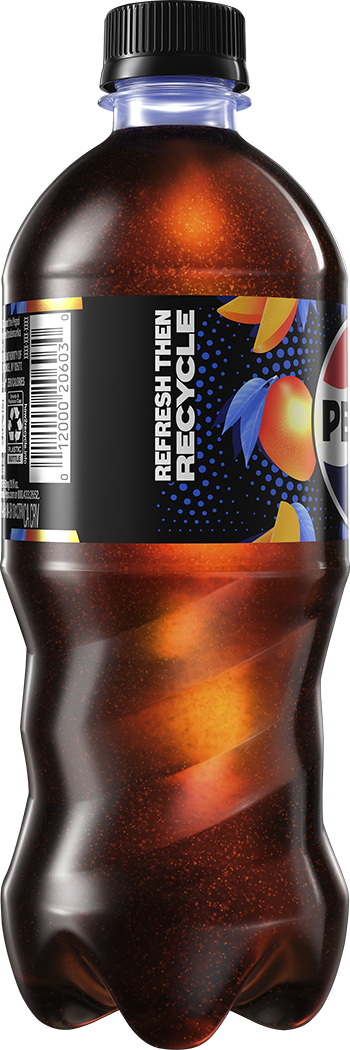 slide 2 of 5, Pepsi Zero Sugar Soda Mango - 20 fl oz, 20 fl oz