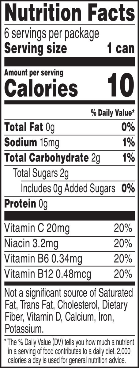 slide 4 of 11, V8 Energy Diet Strawberry Lemonade Juice Energy Drink, 8 fl oz Can (6 Pack), 6 ct; 8 oz