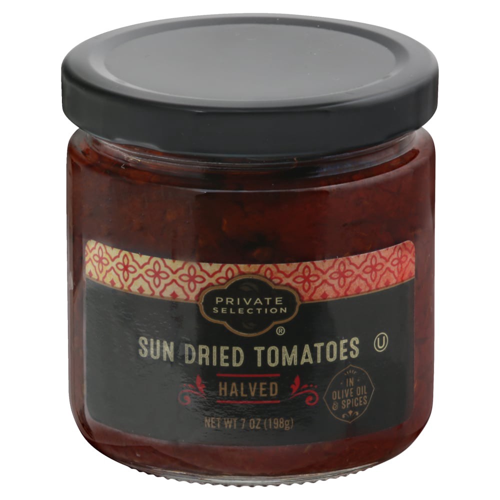 slide 1 of 3, Private Selection Halved Sun Dried Tomatoes 7 oz, 7 oz