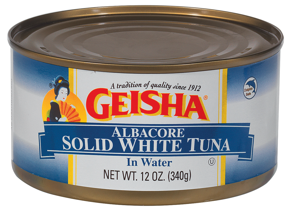 slide 1 of 1, Geisha Solid White Tuna In Water, 12 oz