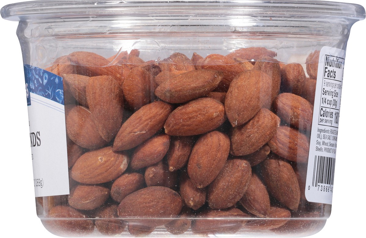 slide 12 of 14, King's Gourmet Foods Roasted Salted Almonds - 9.5 Oz, 9.5 oz