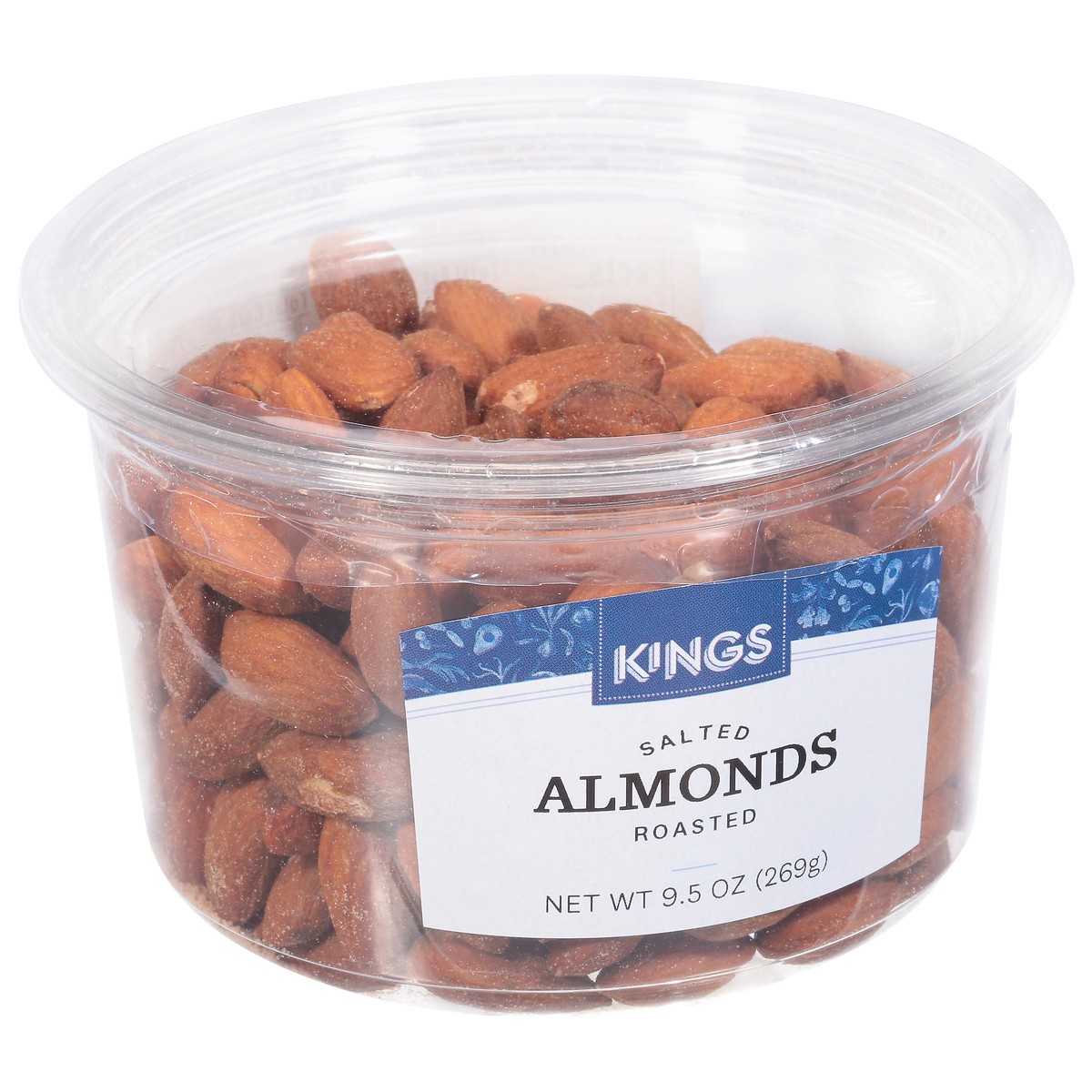 slide 2 of 14, King's Gourmet Foods Roasted Salted Almonds - 9.5 Oz, 9.5 oz