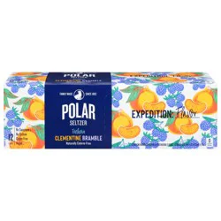 Polar Exclusive Clementine Bramble Seltzer - 12 ct