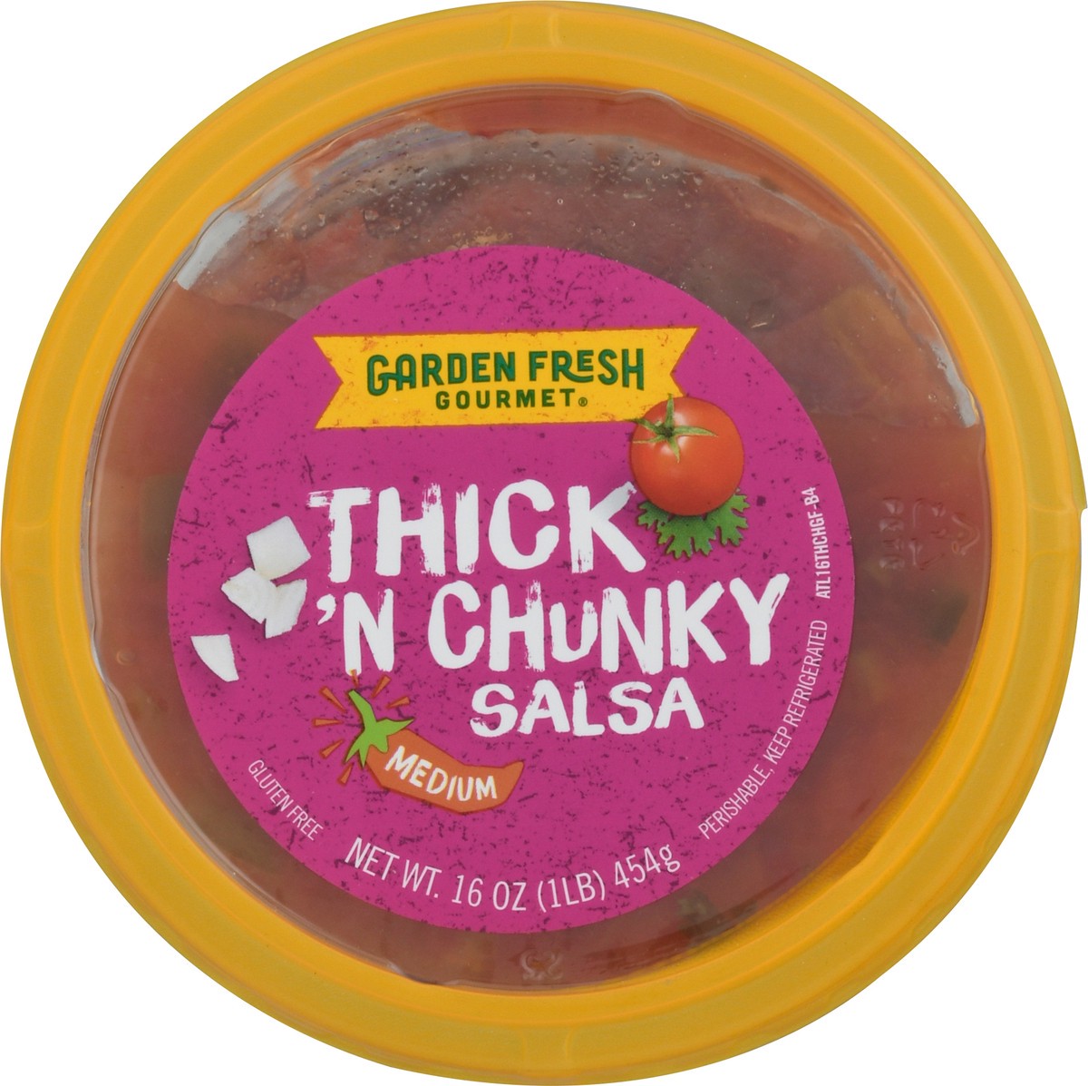 slide 8 of 9, Garden Fresh Gourmet Medium Thick 'N Chunky Salsa 16 oz, 16 oz