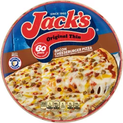 Jack's Original Thin Crust Bacon Cheeseburger Frozen Pizza