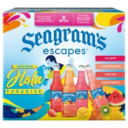 Seagram's Hola Paradise Variety Pack - 12pk/11.2oz bottles
