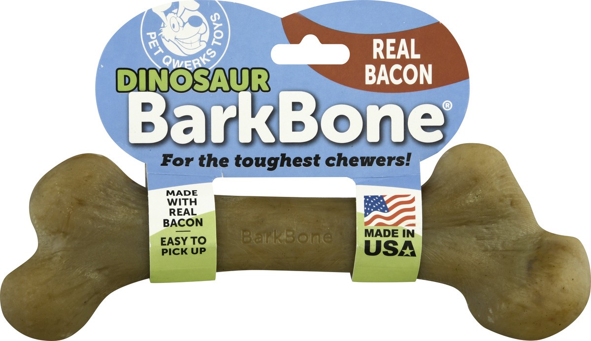 slide 5 of 8, Pet Qwerks Barkbone Dinosaur Bone Xxl, 1 ct