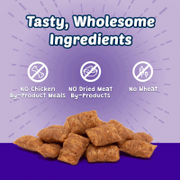 slide 7 of 16, Blue Buffalo Bursts Crunchy Cat Treats, Chicken Liver and Beef 12-oz Tub, 12 oz