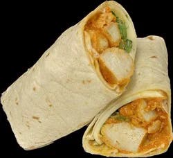 Roundy's Chicken Tenders With Buffalo Sauce, Ranch Dressing, Muenster Cheese and Lettuce Wrap
