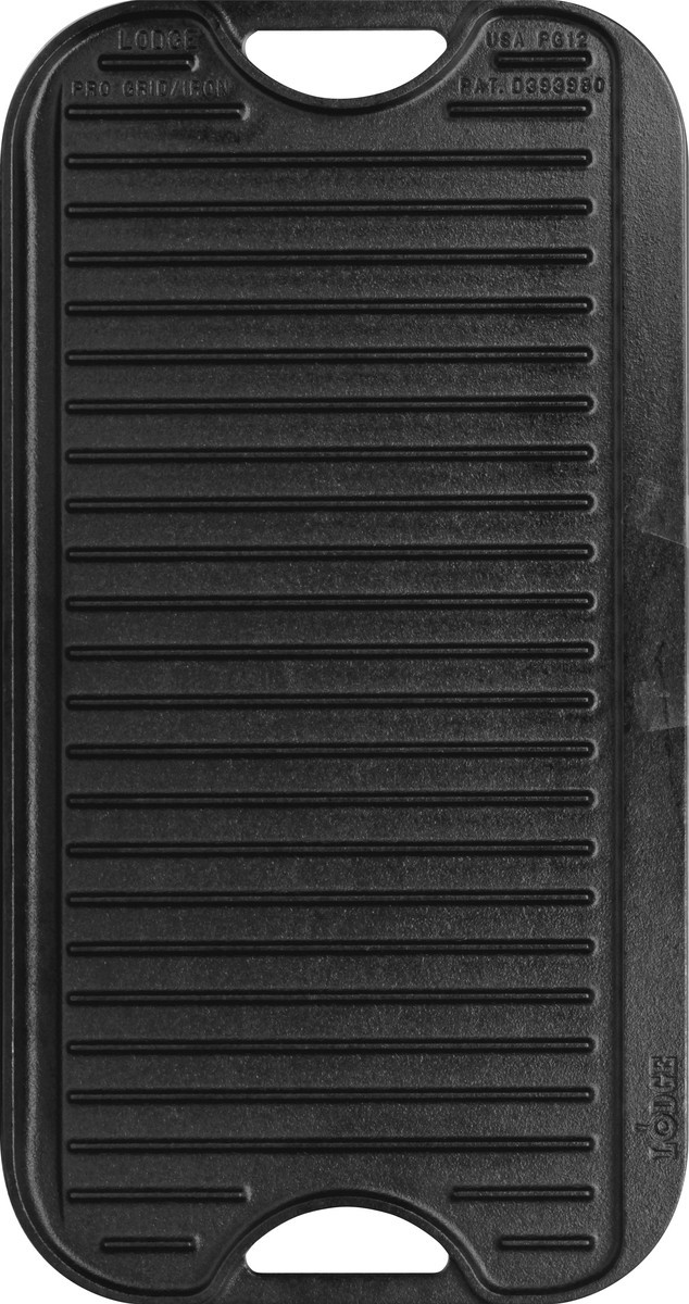 slide 8 of 9, Lodge Reversible Griddle/Grill Cast Iron 1 ea, 1 ct