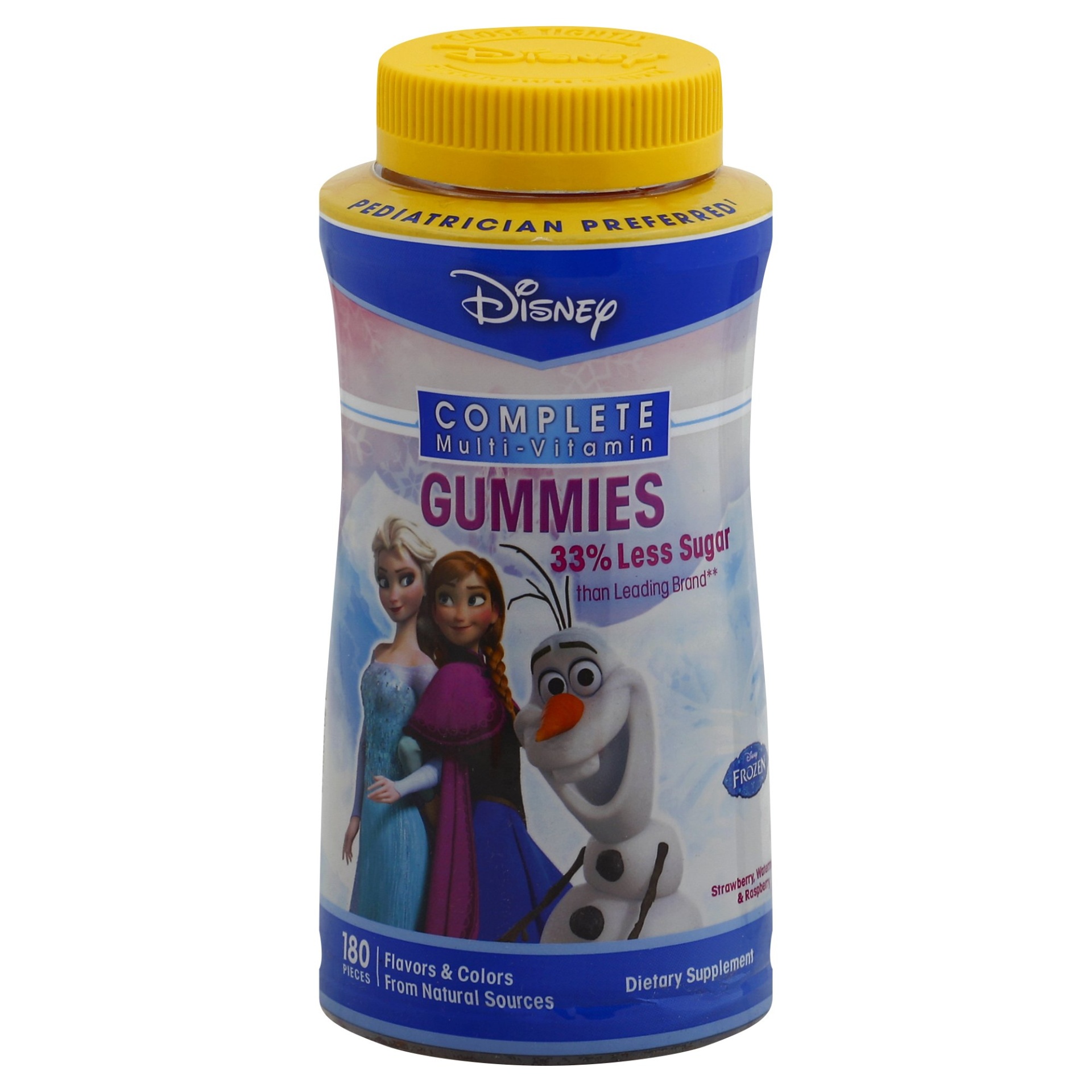 slide 1 of 1, Disney Frozen Multivitamin Dietary Supplement Gummies, 180 ct