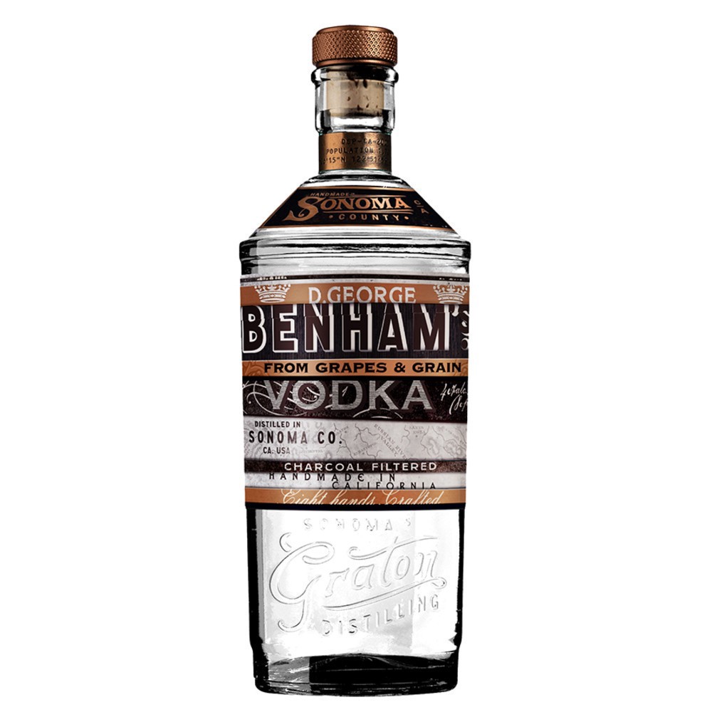 slide 1 of 1, Benhams Vodka, 750 ml