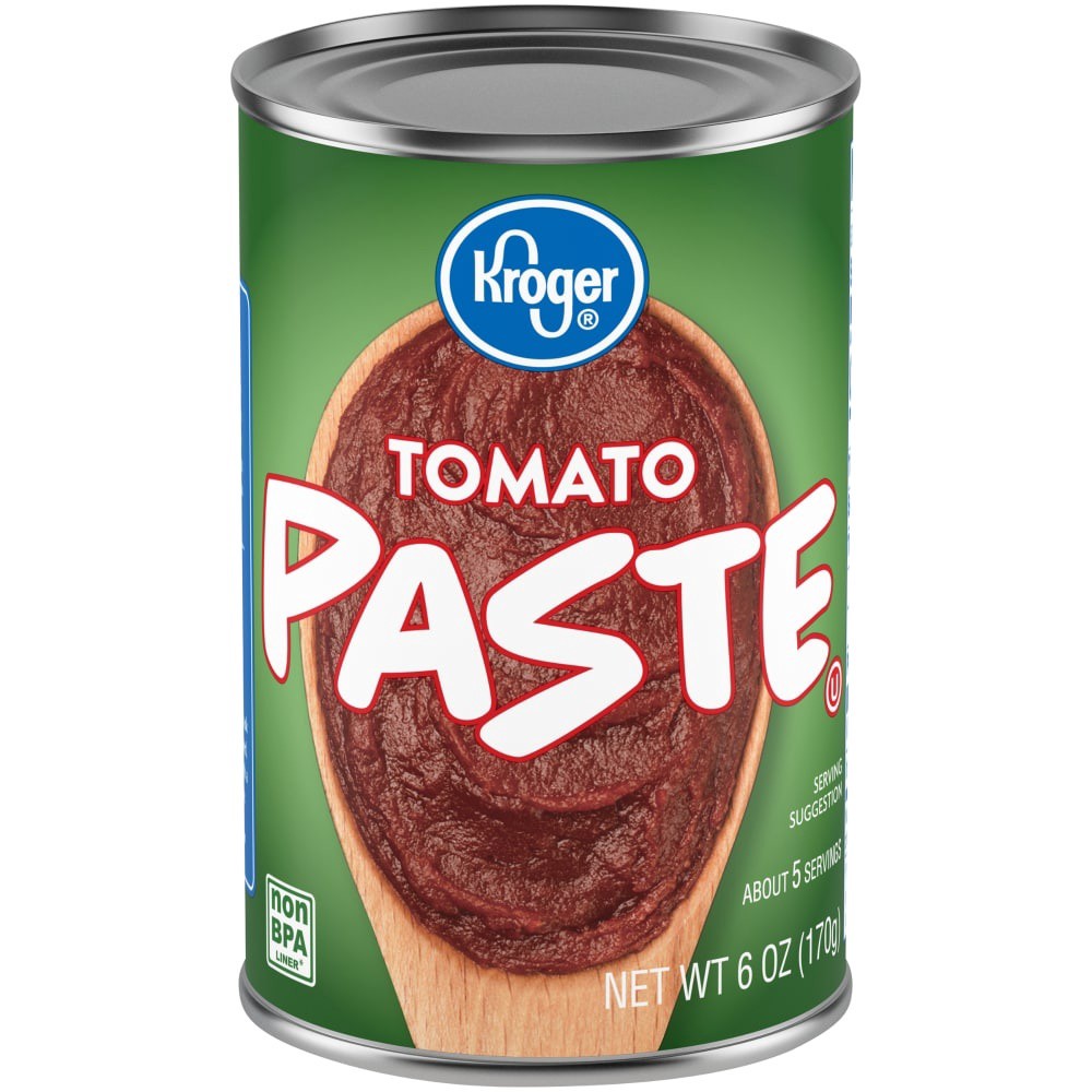slide 1 of 4, Kroger Tomato Paste - 6 oz, 6 oz