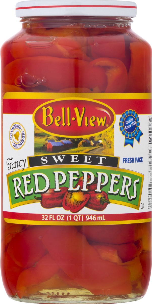 slide 6 of 9, Bell-View Fresh Pack Fancy Sweet Red Peppers 32.0 oz, 32 oz