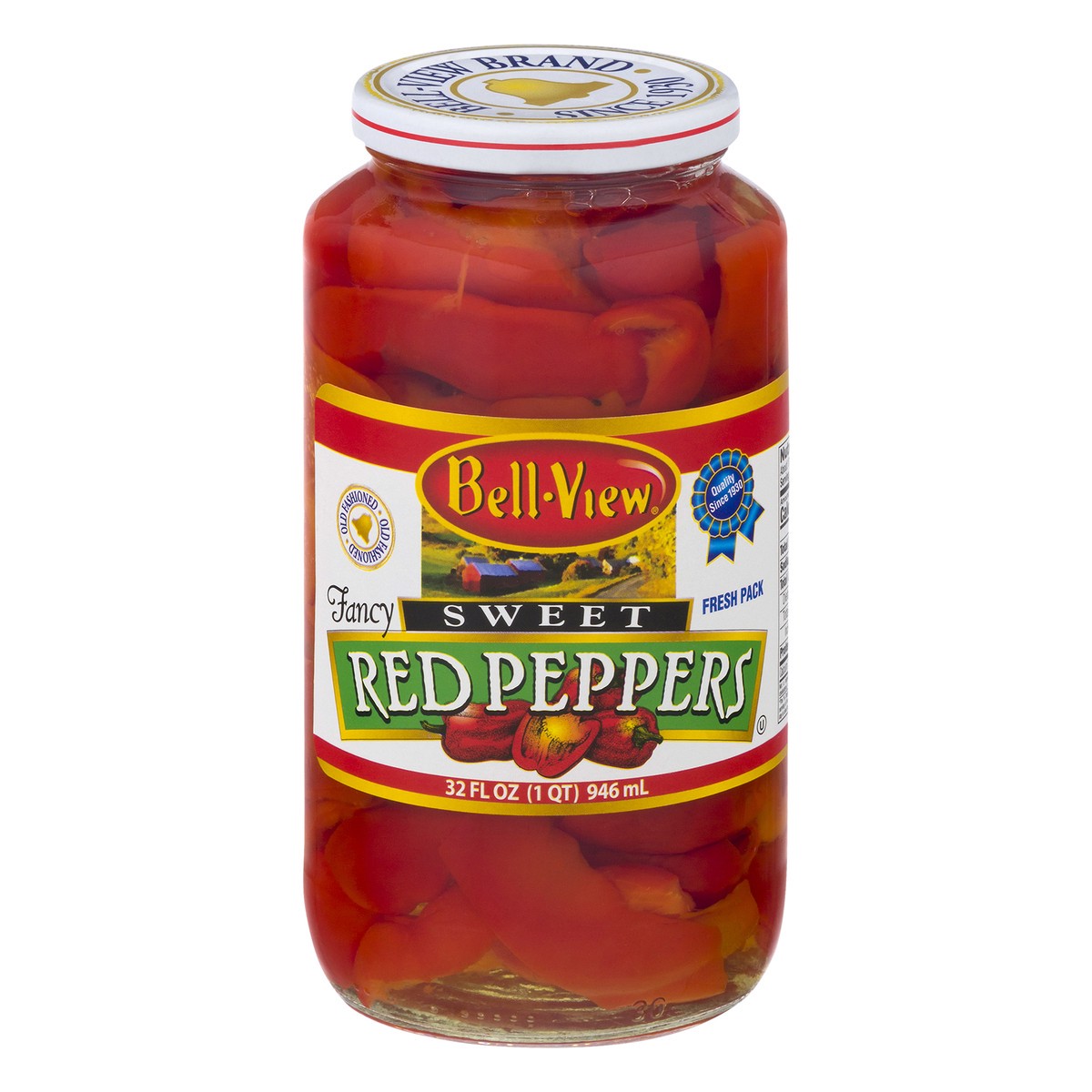 slide 1 of 9, Bell-View Fresh Pack Fancy Sweet Red Peppers 32.0 oz, 32 oz