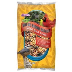 Brown's Wild Bird Food, Value Blend Select