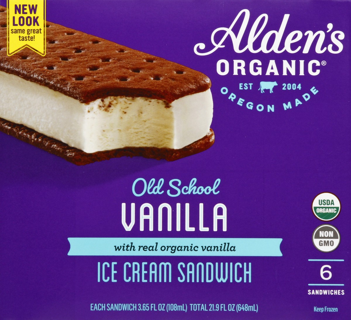 slide 2 of 5, Alden's Ice Cream Sandwich, 