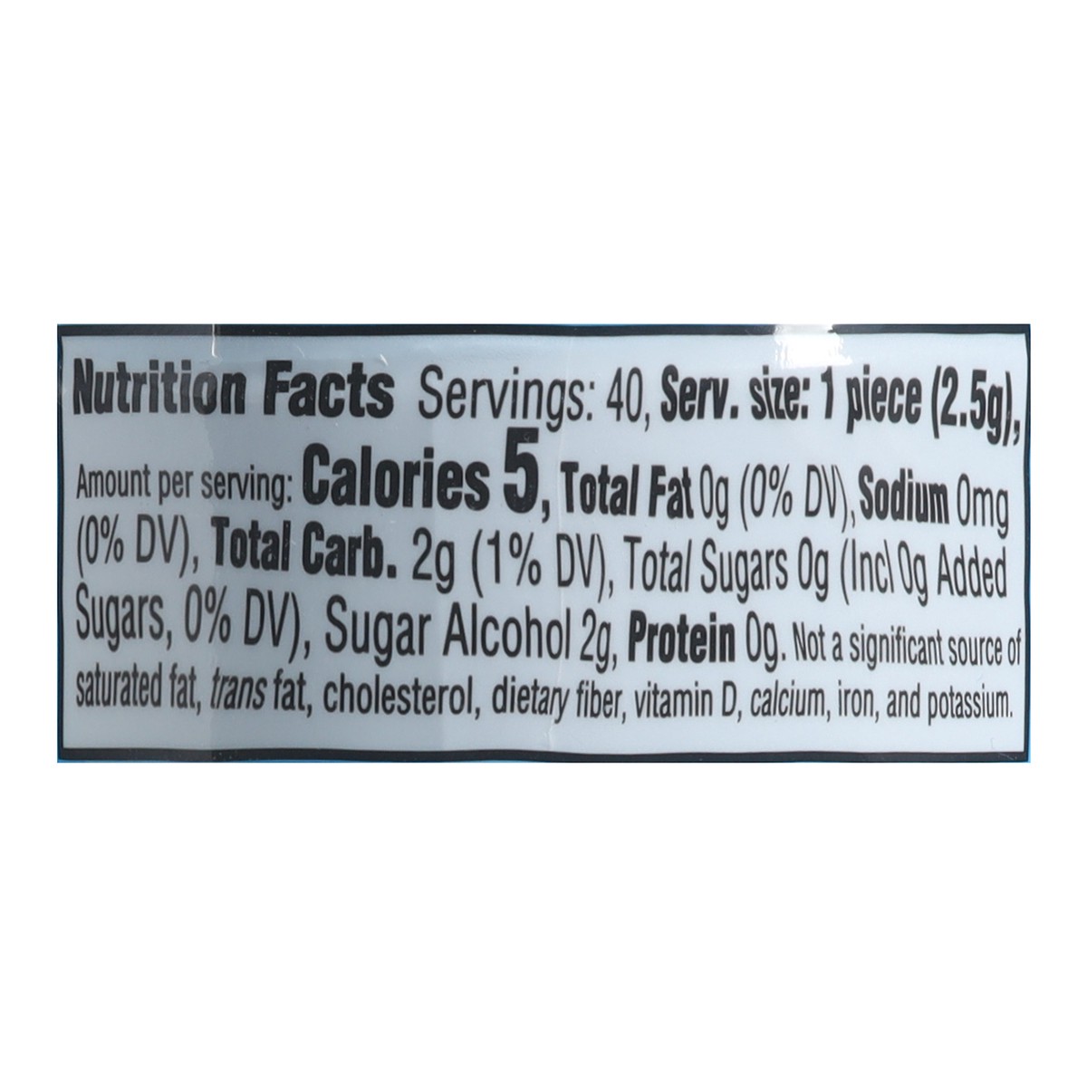 slide 13 of 13, Trident Vibes Sugar Free Cotton Candy Gum 40 Each, 40 ct