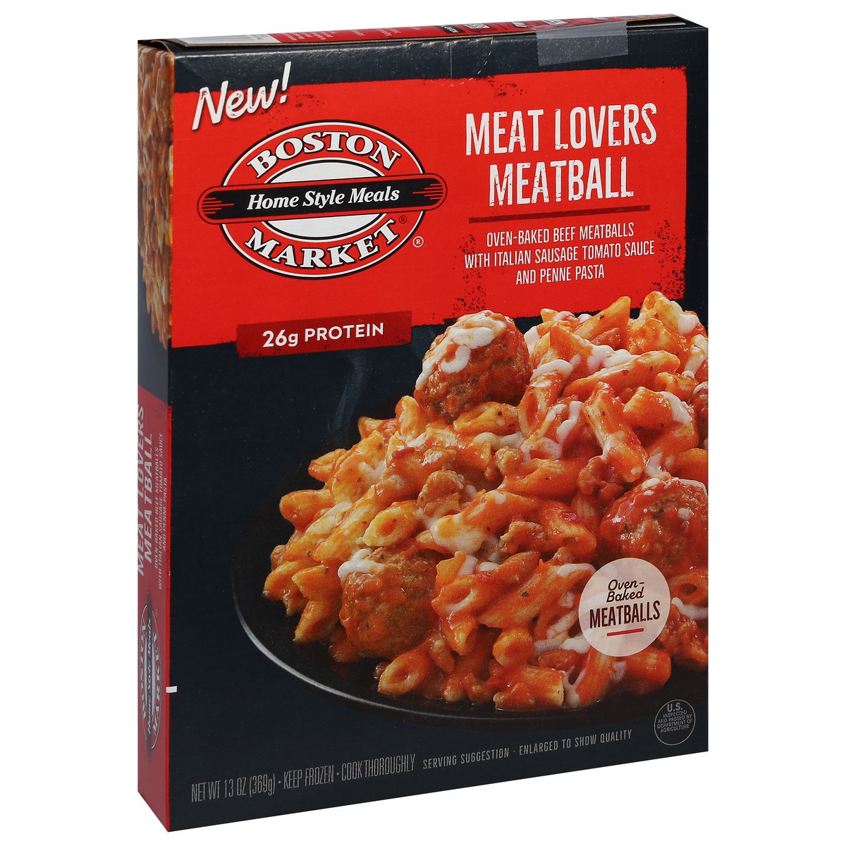 slide 3 of 9, Boston Market Meat Lovers Meatball 13 oz, 13 oz