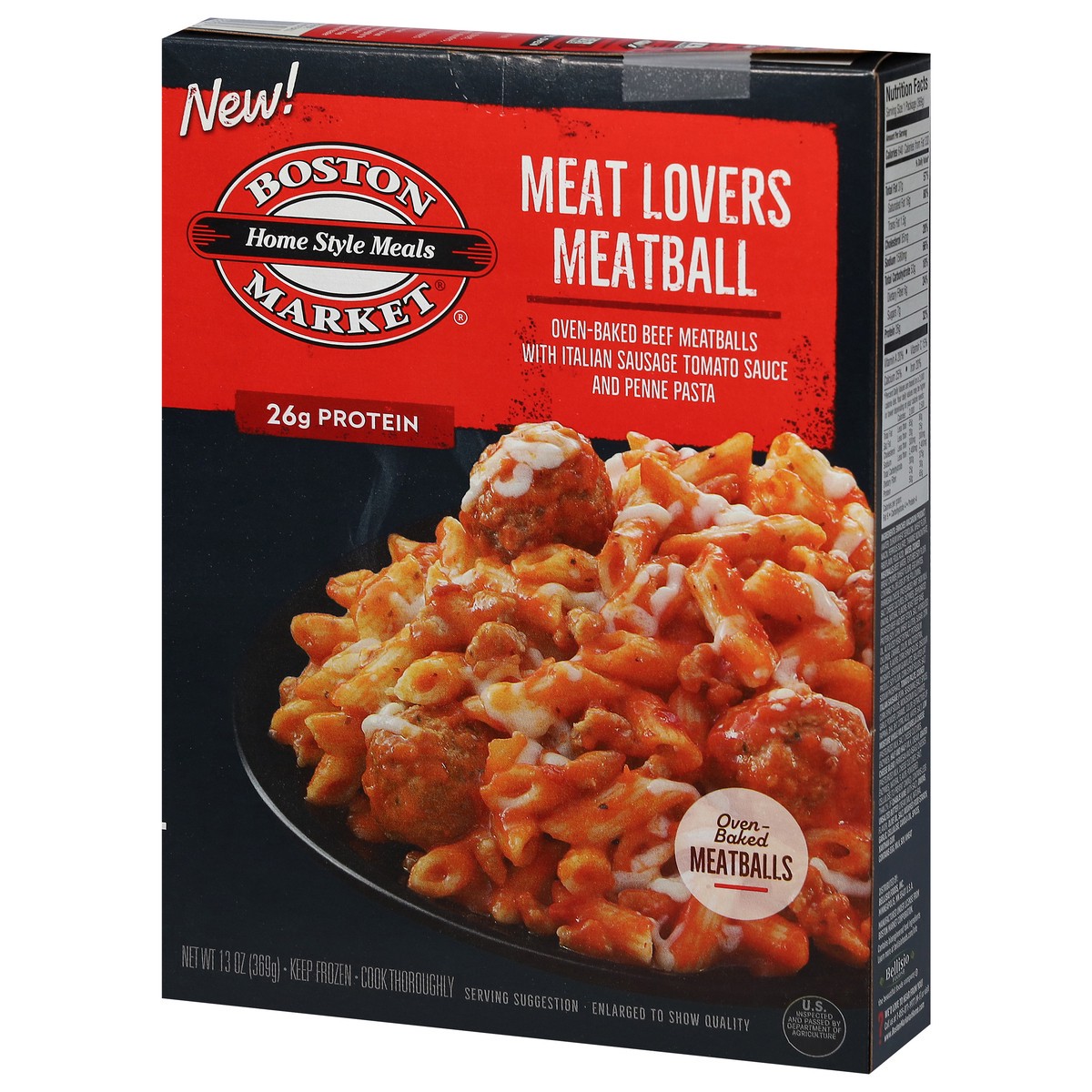 slide 4 of 9, Boston Market Meat Lovers Meatball 13 oz, 13 oz