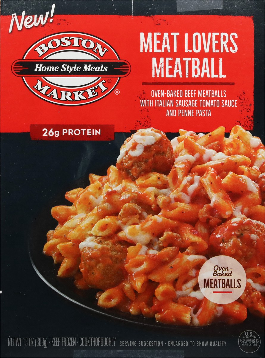 slide 5 of 9, Boston Market Meat Lovers Meatball 13 oz, 13 oz