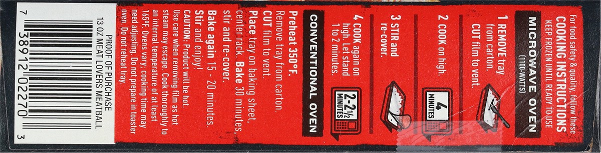 slide 2 of 9, Boston Market Meat Lovers Meatball 13 oz, 13 oz