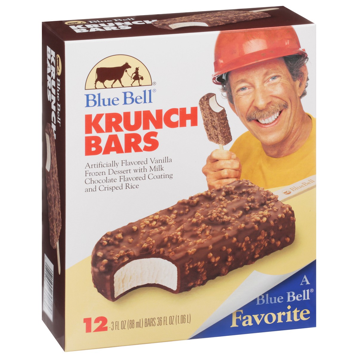 slide 3 of 9, Blue Bell Krunch Bars, 12 ct