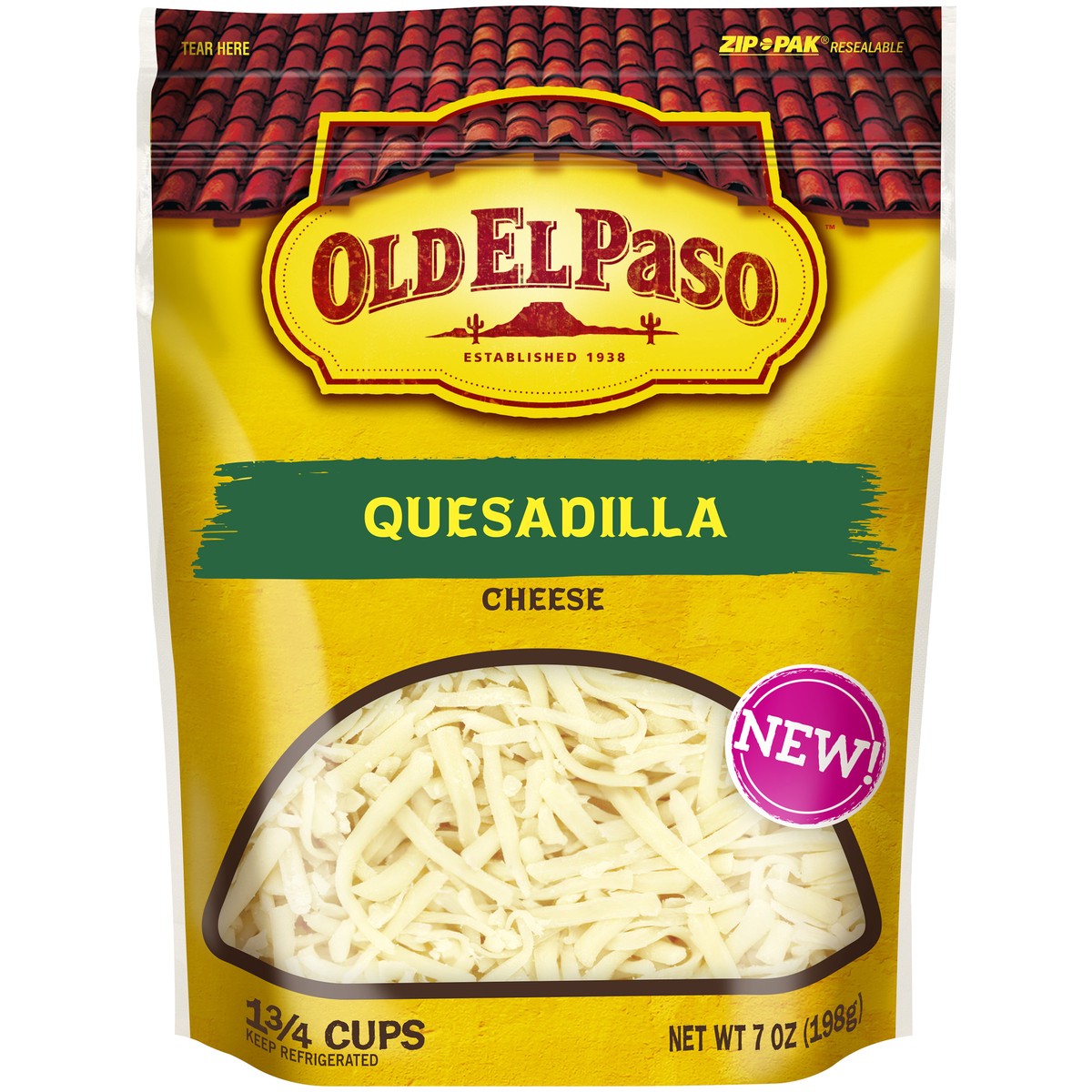 slide 2 of 5, Old El Paso Cheese, 7 oz