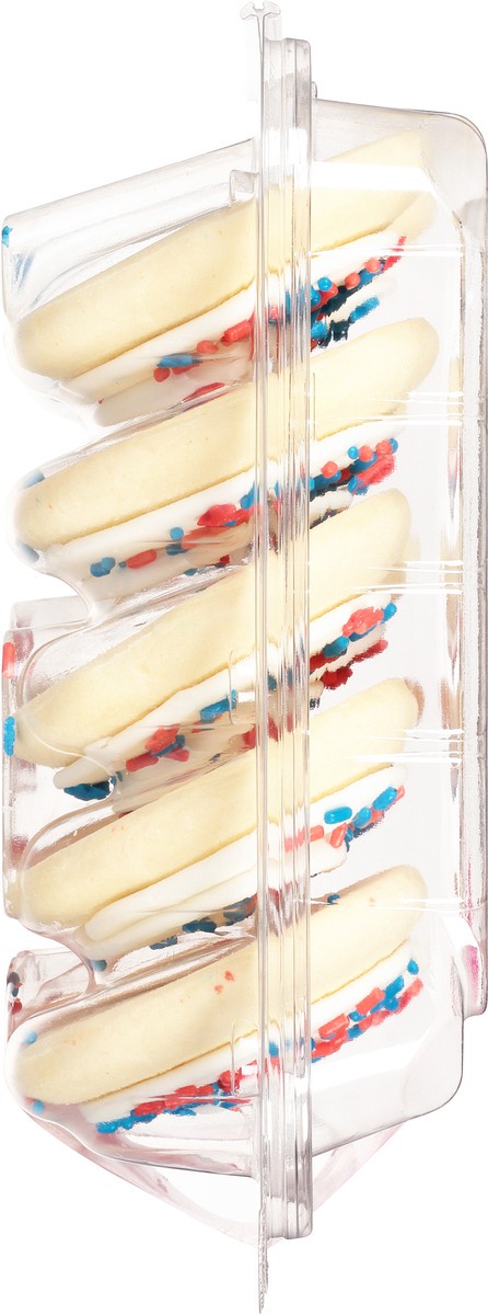 slide 2 of 15, Sweet P's Bake Shop Patriotic White Frosted Sugar Cookies 13.5 oz, 13.5 oz