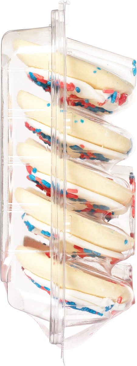 slide 14 of 15, Sweet P's Bake Shop Patriotic White Frosted Sugar Cookies 13.5 oz, 13.5 oz