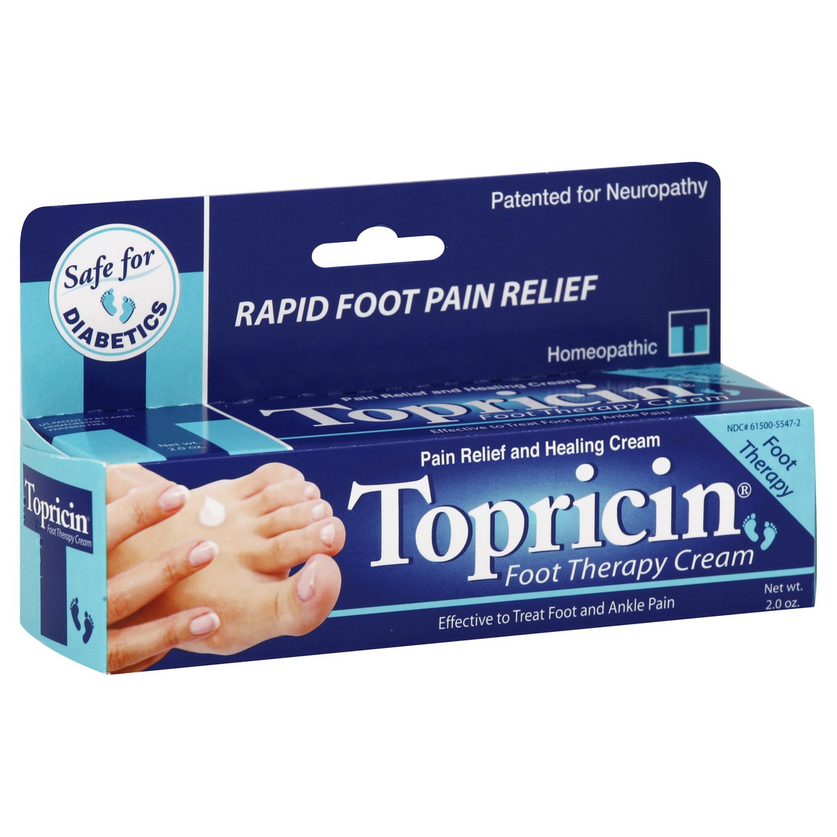 slide 4 of 6, Topricin Topri Foot Therapy Cream - 2.0 Oz, 2 oz