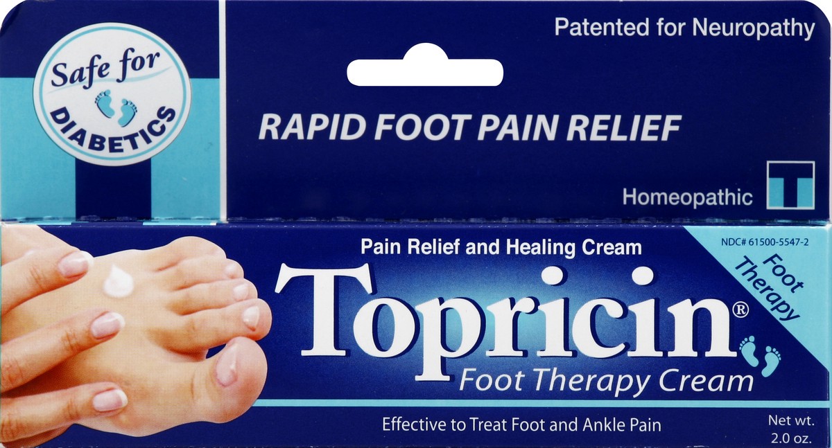 slide 1 of 6, Topricin Topri Foot Therapy Cream - 2.0 Oz, 2 oz