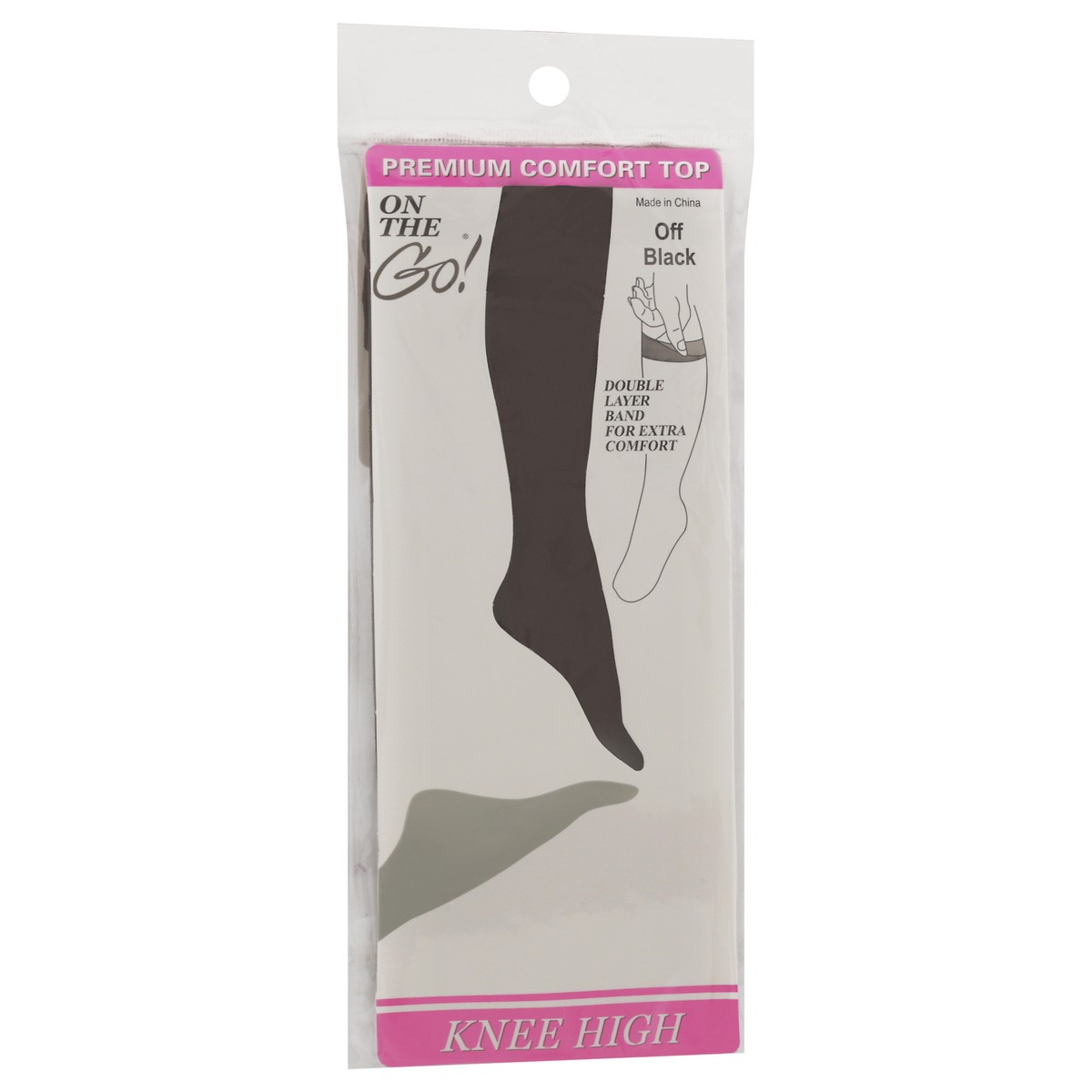 slide 2 of 11, On the Go Premium Comfort Top Knee High One Size 1 ea, 1 ct